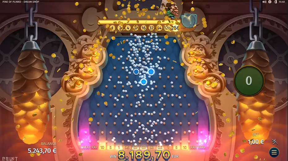 pine of plinko dream drop plinko bonus с прогрессией