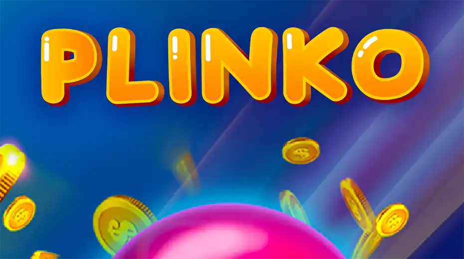 Интерфейс игрового поля Plinko от BGaming