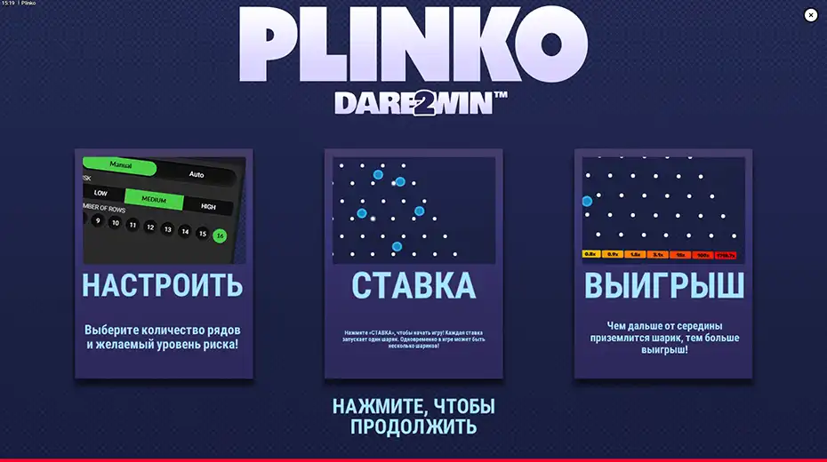 таблица множителей и rtp plinko от hacksaw